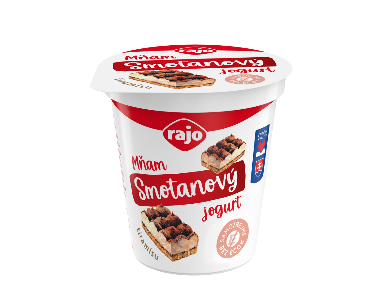 rajo Mňam DUO Smotanový jogurt tiramisu chlad. 20 x 145 g