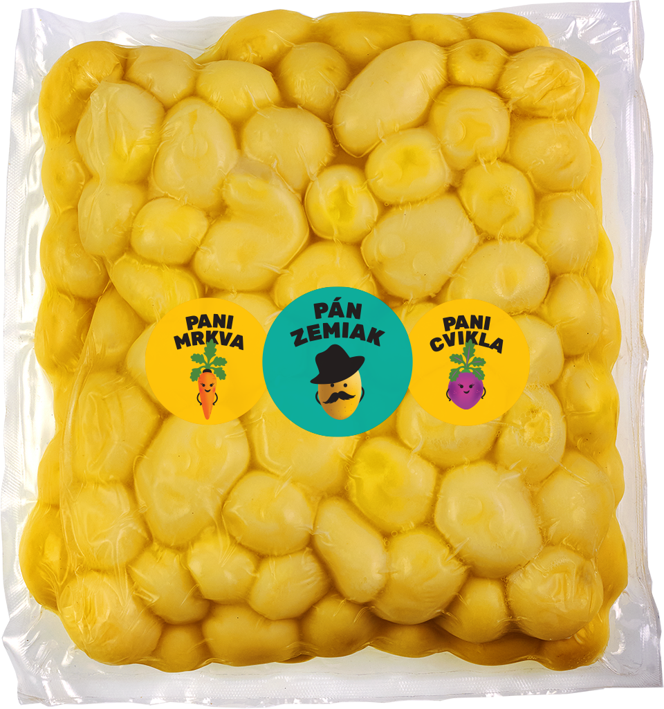 Zemiaky varené ošúpané guličky SK chlad. 3 kg