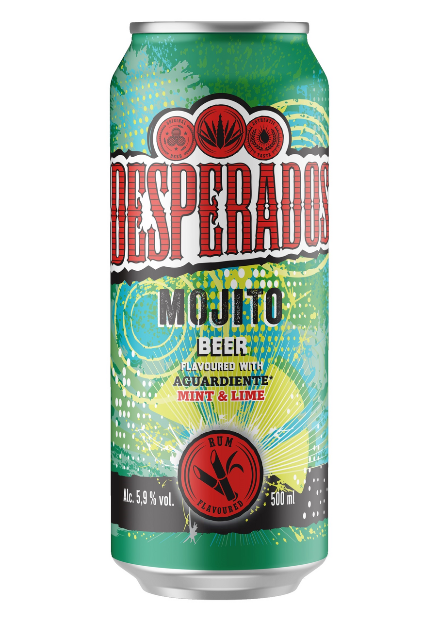 Desperados Mojito 4 x 500 ml vratná plechovka
