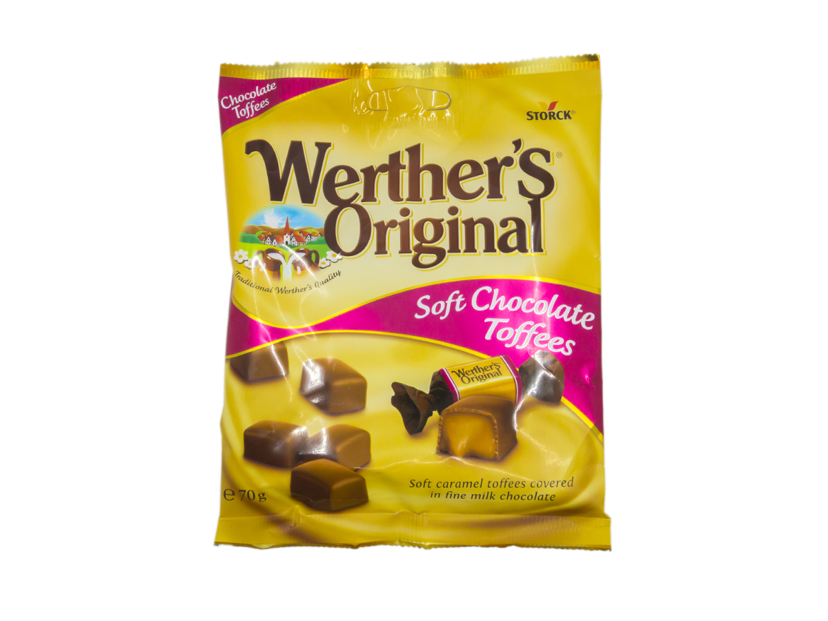Werther's Original Choco Toffes cukríky 70 g