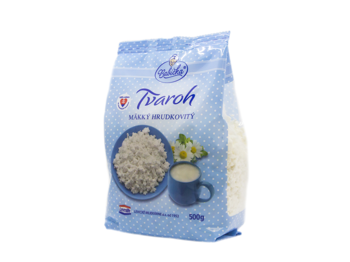Babička Tvaroh mäkký chlad. vrecko 500 g