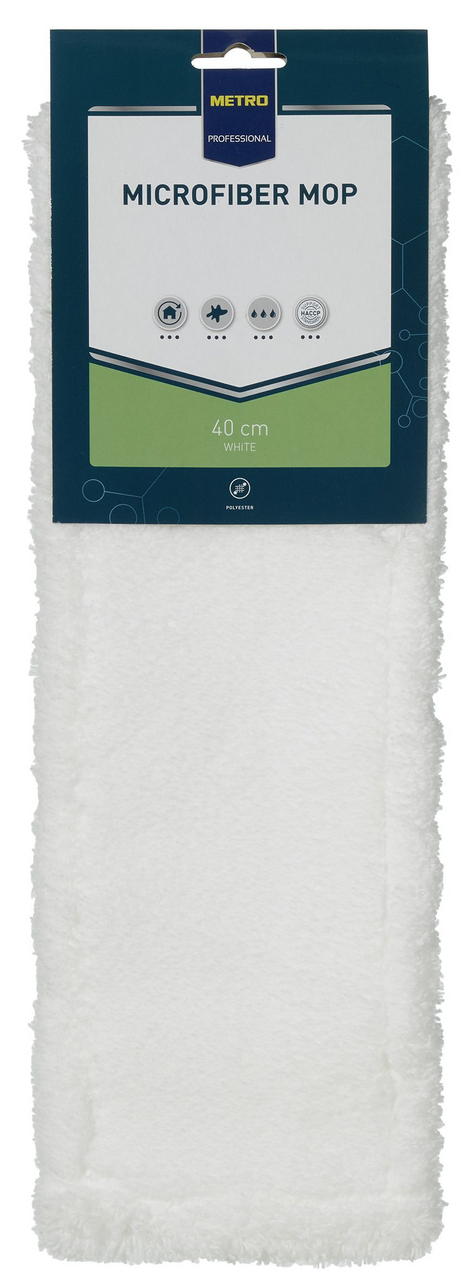 METRO PROFESSIONAL Náhradný návlek k mopu mikrovlákno 40 cm 1 ks