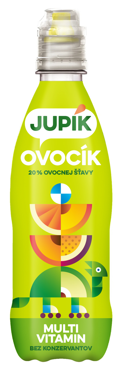 JUPÍK multivamín 12 x 330 ml vratná PET fľaša