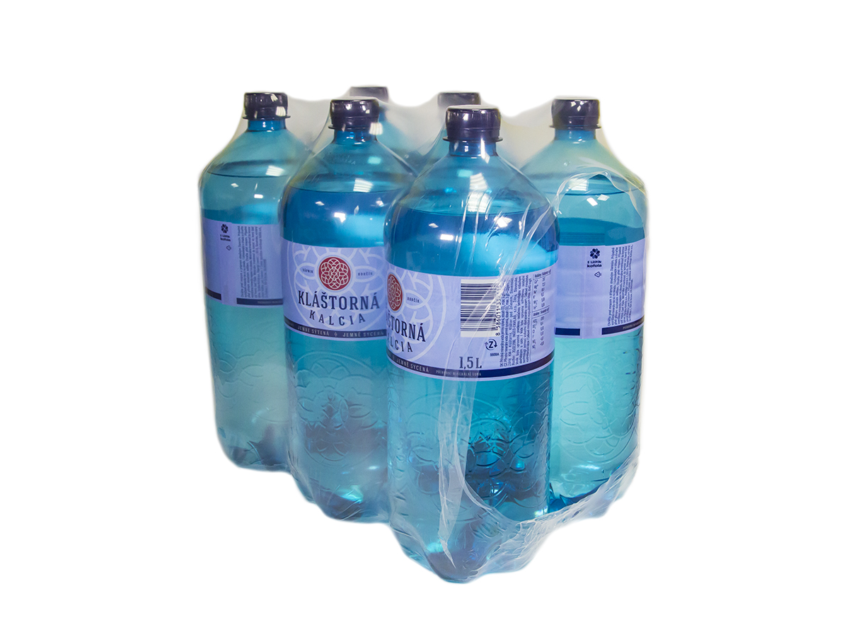 Kláštorná Kalcia jemne sýtená 6 x1,5 l vratná PET fľaša