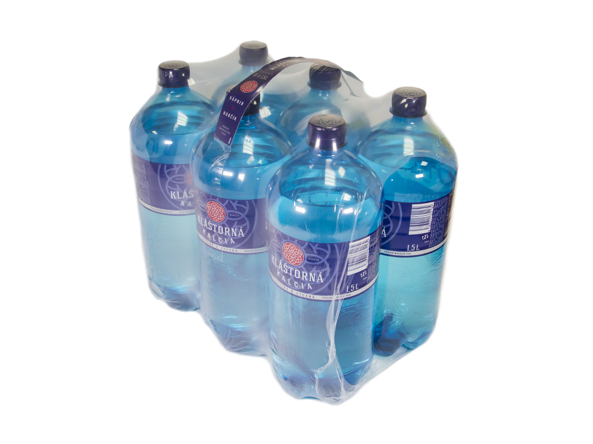 Kláštorná Kalcia sýtená 6 x 1,5 l vratná PET fľaša