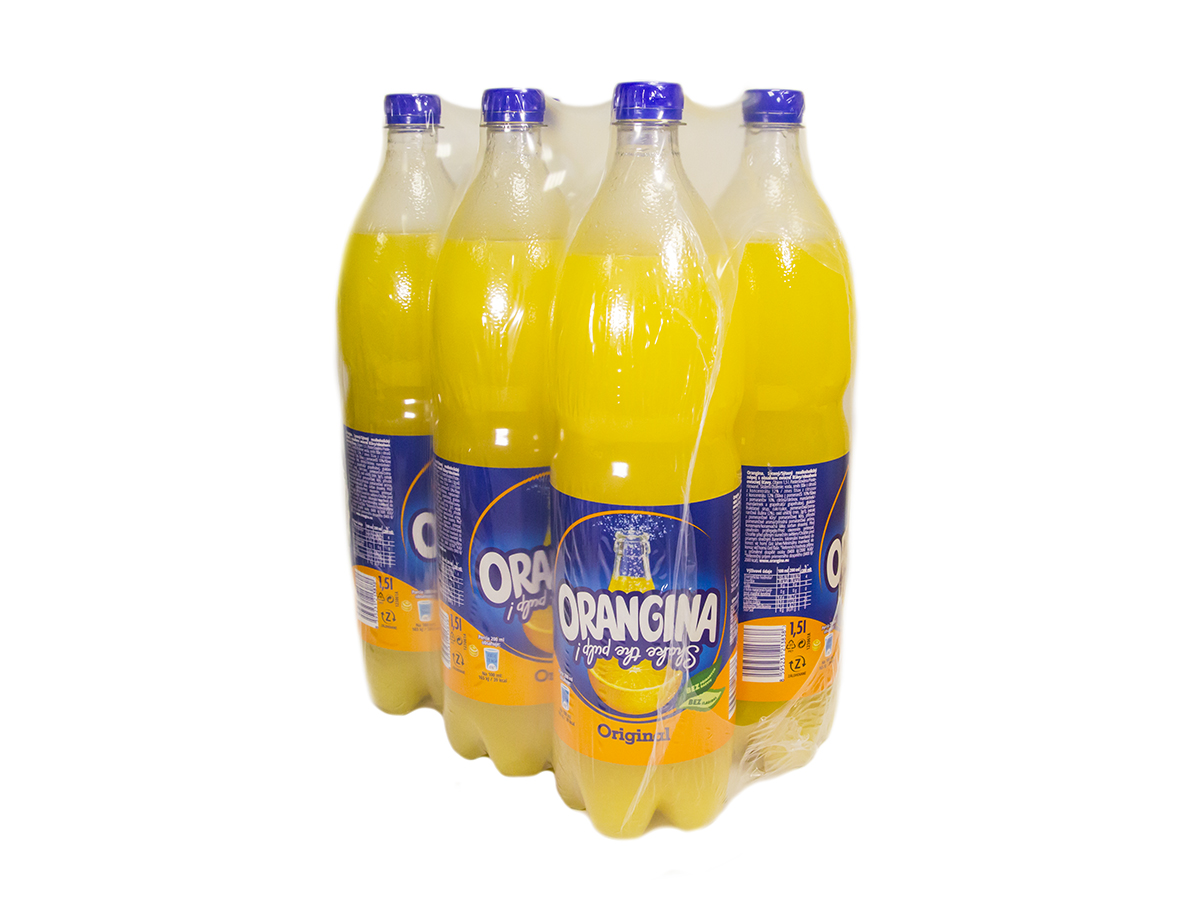 Orangina limonáda 6 x 1,5 l vratná PET fľaša
