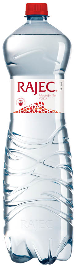 RAJEC Pramenitá voda sýtená 6 x 1,5 l vratná PET fľaša