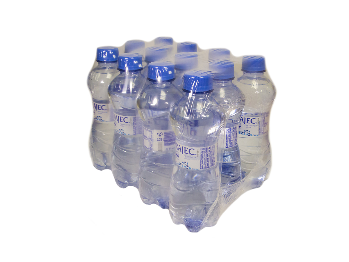 RAJEC Pramenitá voda nesýtená 12 x 330 ml vratná PET fľaša