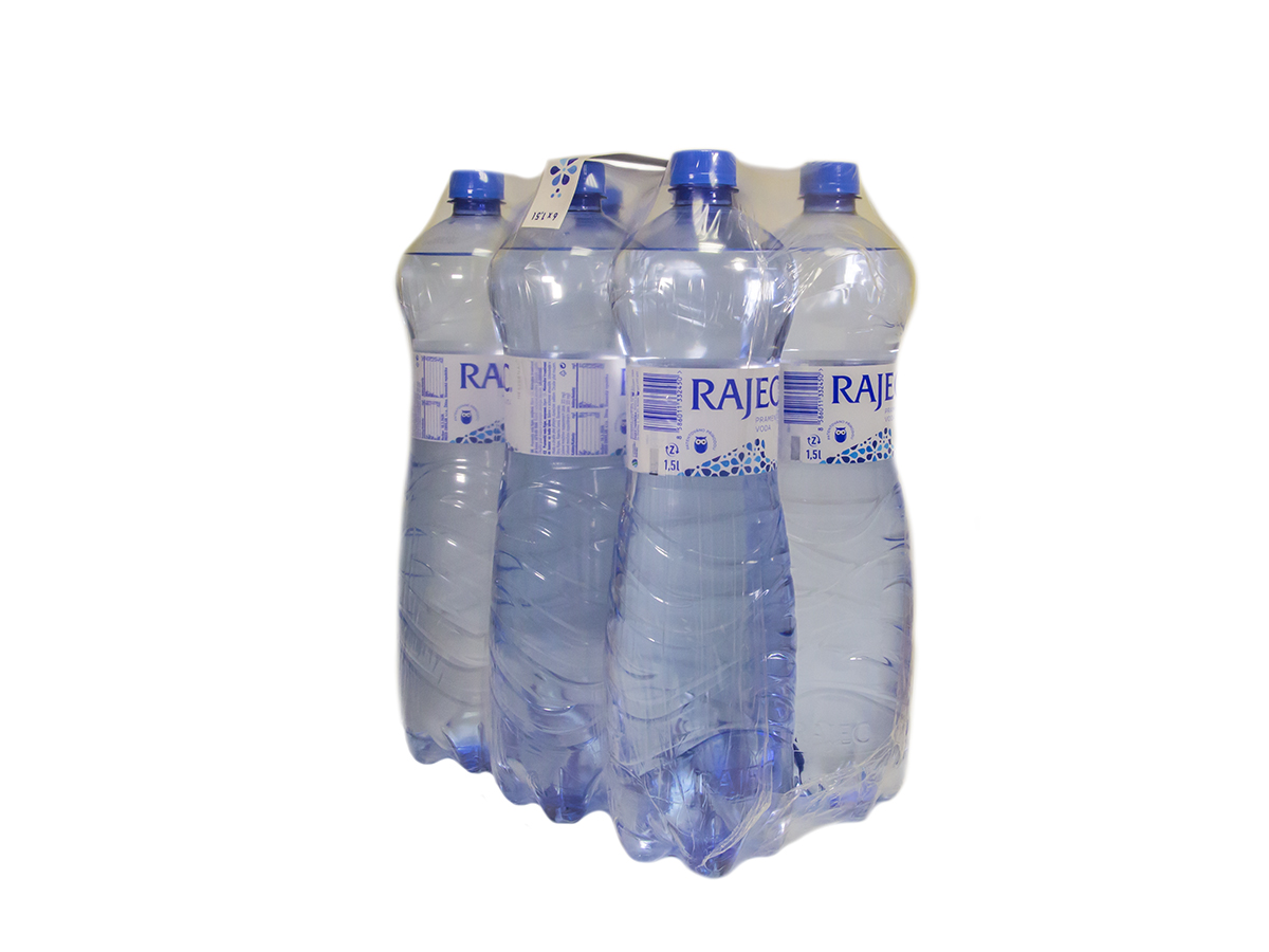 RAJEC Pramenitá voda nesýtená 6 x 1,5 l vratná PET fľaša