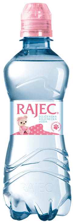 RAJEC Pramenitá voda kojenecká 12 x 330 ml vratná PET fľaša