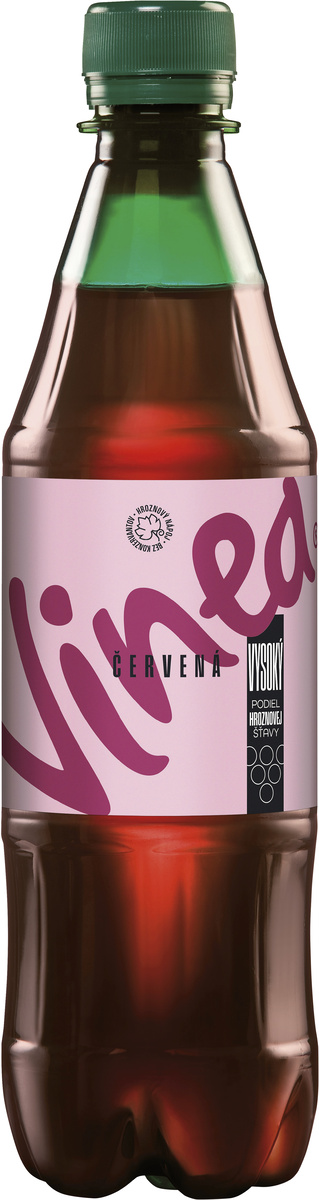 VINEA červená 12 x 500 ml vratná PET fľaša
