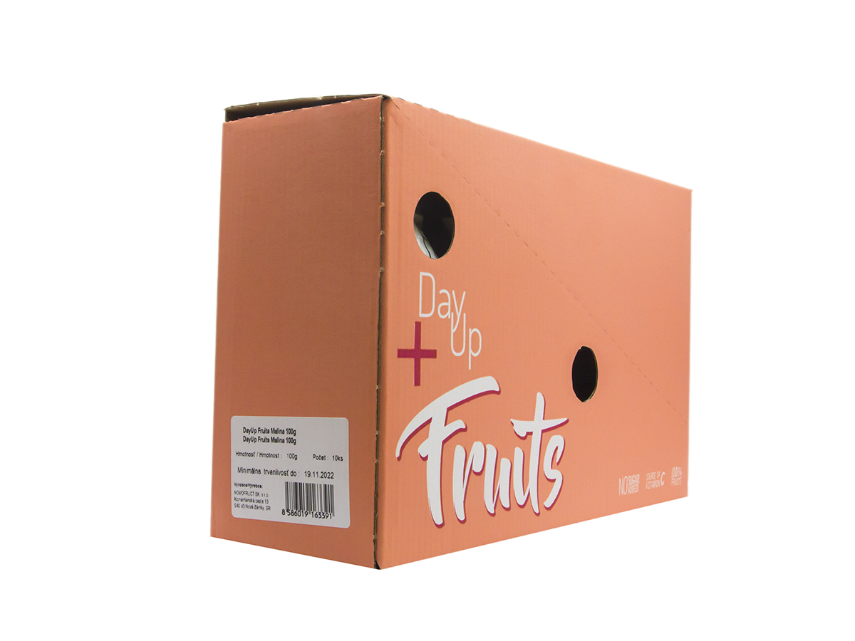 DayUp Fruits Raspberry/ malina kapsička 10 x 100 g