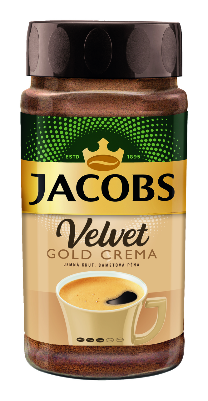JACOBS Velvet Gold Crema káva 180 g
