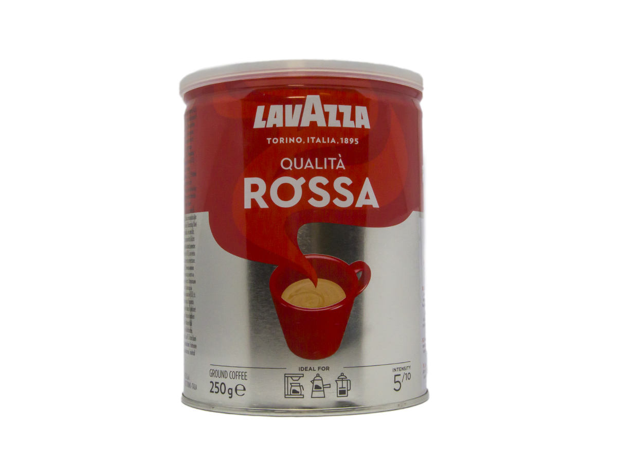 LAVAZZA Qualita Rossa káva mletá v dóze 250 g