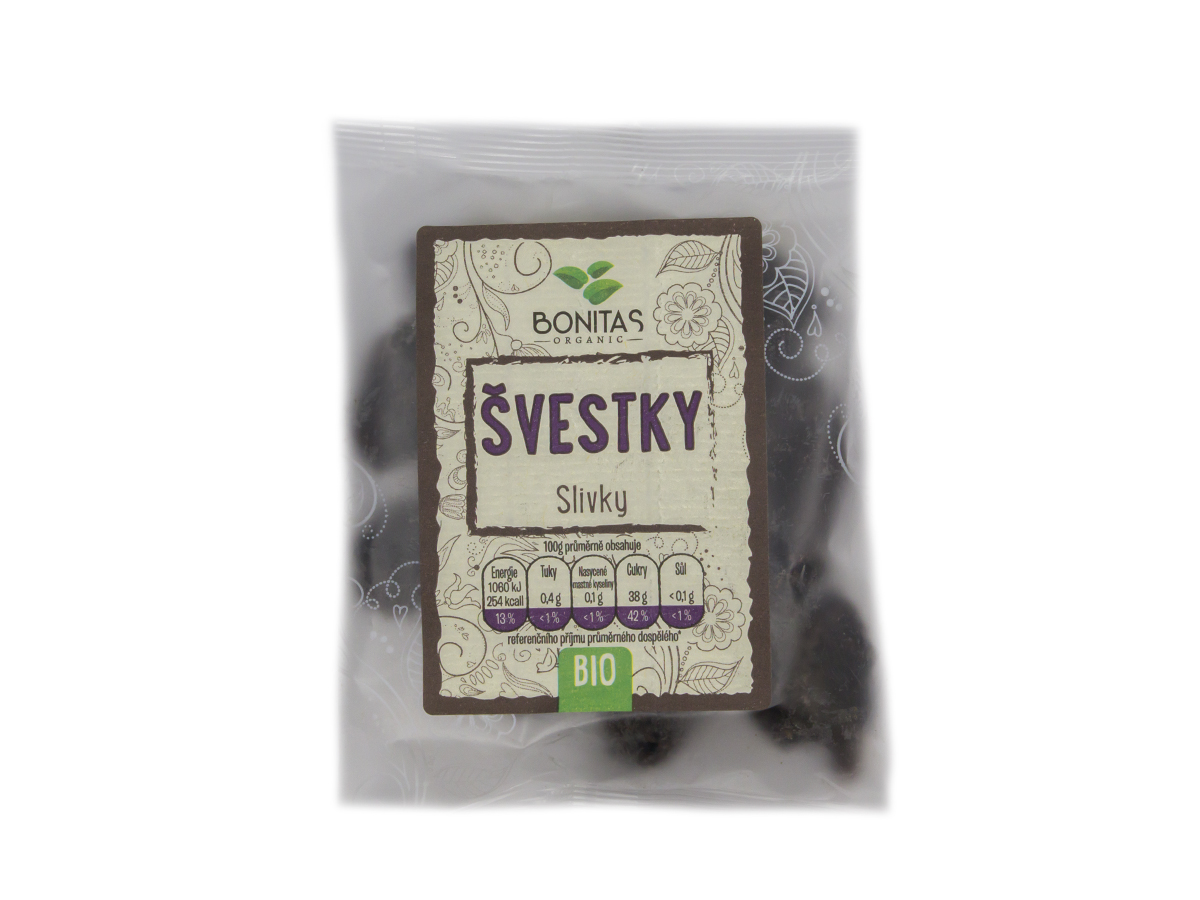 BONITAS Slivky sušené BIO 100 g