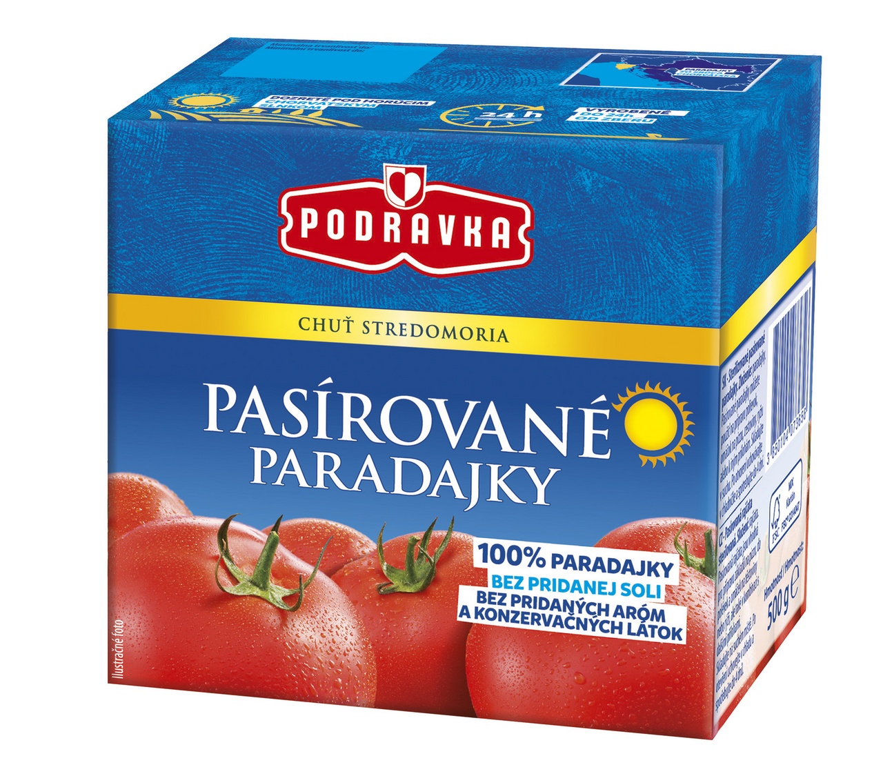 PODRAVKA Paradajky pasírované 500 g