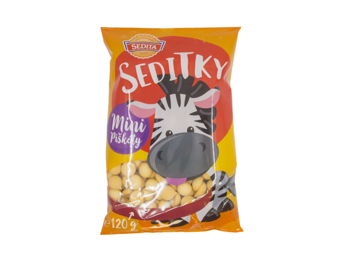SEDITA SEDITKY Piškóty mini 21 x 120 g
