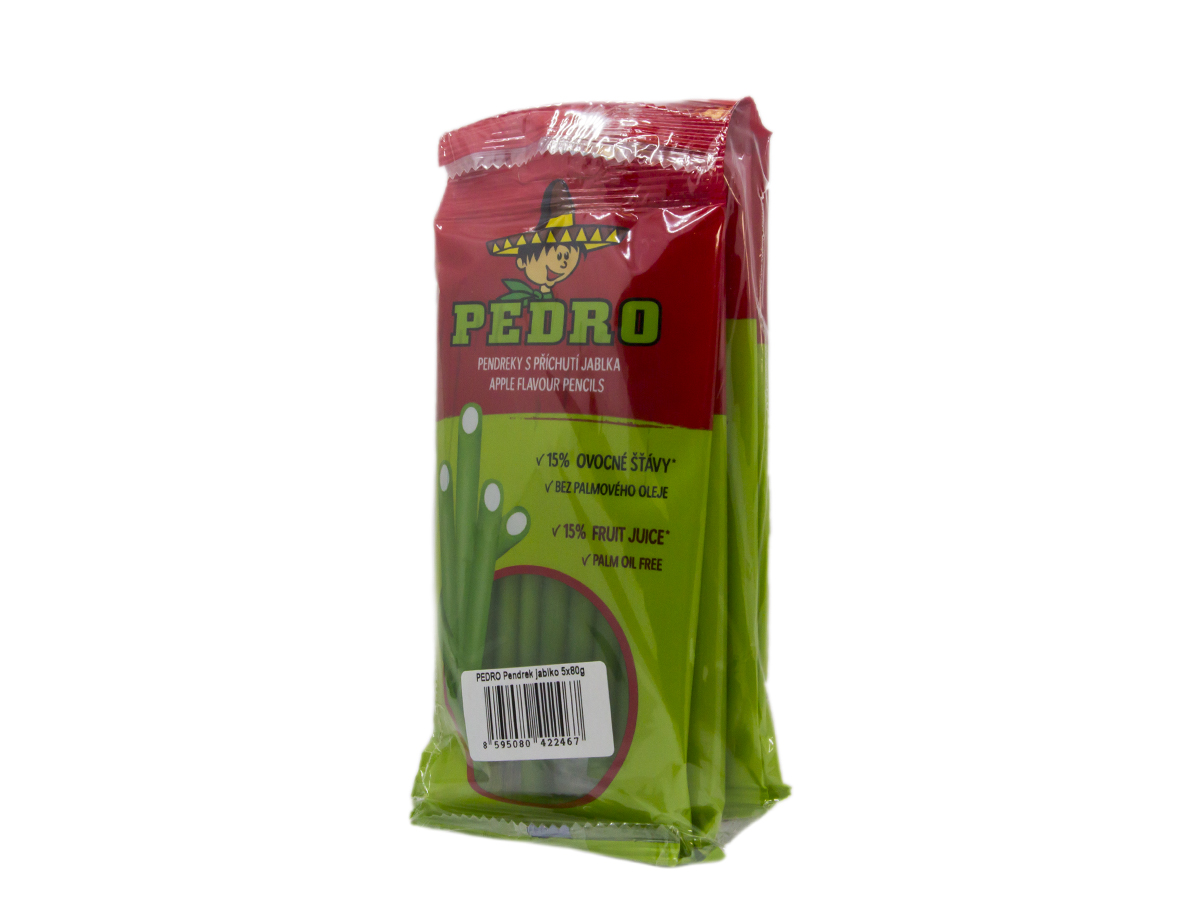Pedro Pelendreky jablko 5 x 80 g
