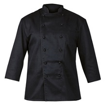 METRO PROFESSIONAL Rondon veľkosť XXL 3/4 rukáv čierny 1 ks