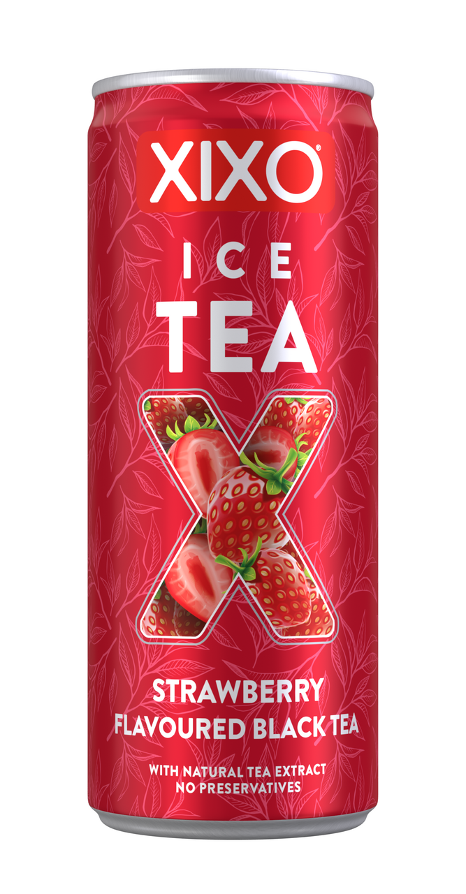 XIXO Ice Tea strawberry 24 x 250 ml vratná plechovka