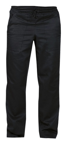 METRO PROFESSIONAL Nohavice unisex veľkosť XL čierne 1 ks