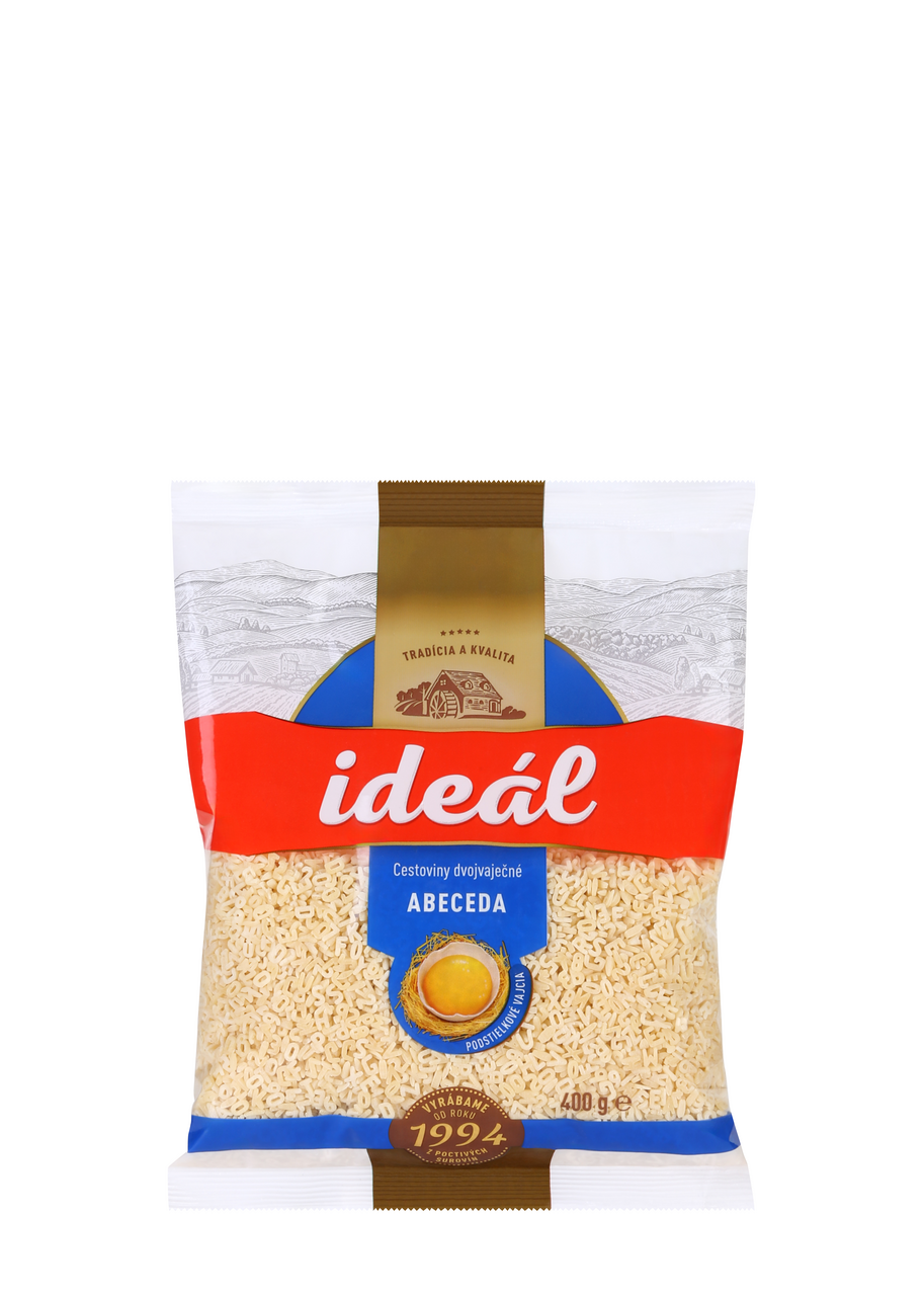 Ideál Abeceda vaječná cestovina 18 x 400 g