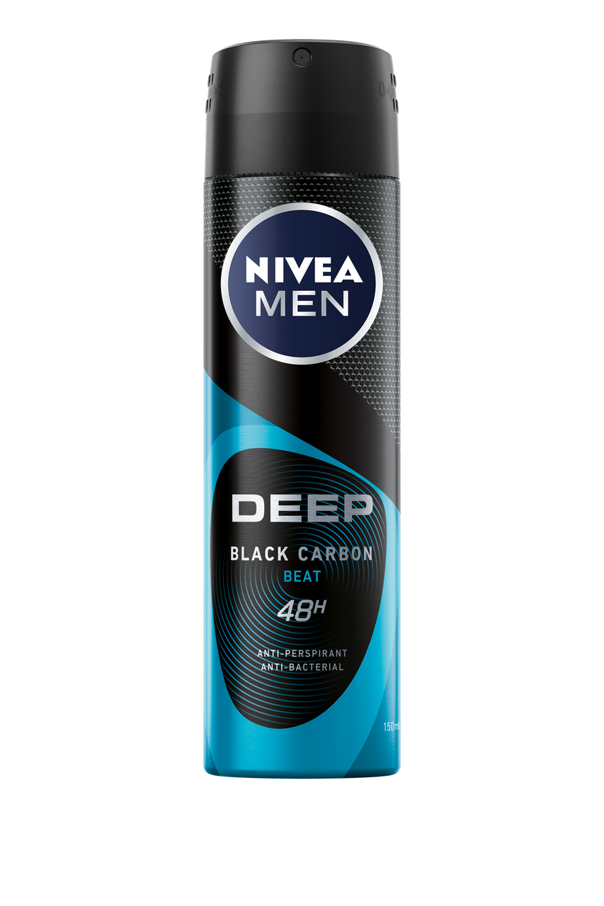 NIVEA Men Deep Beat antiperspirant sprejový pánsky 150 ml