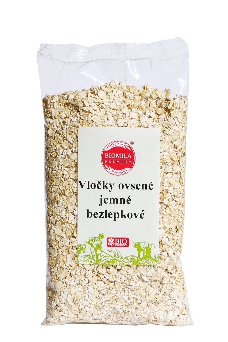 BIOMILA Ovsené vločky bezlepkové BIO 250 g