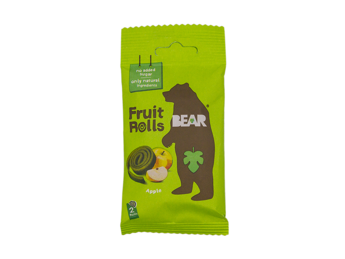 BEAR Ovocné rolky jablko 20g