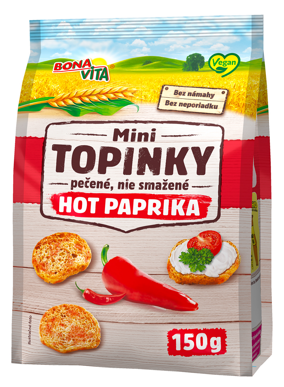 BONAVITA Mini Topinky paprika 150 g
