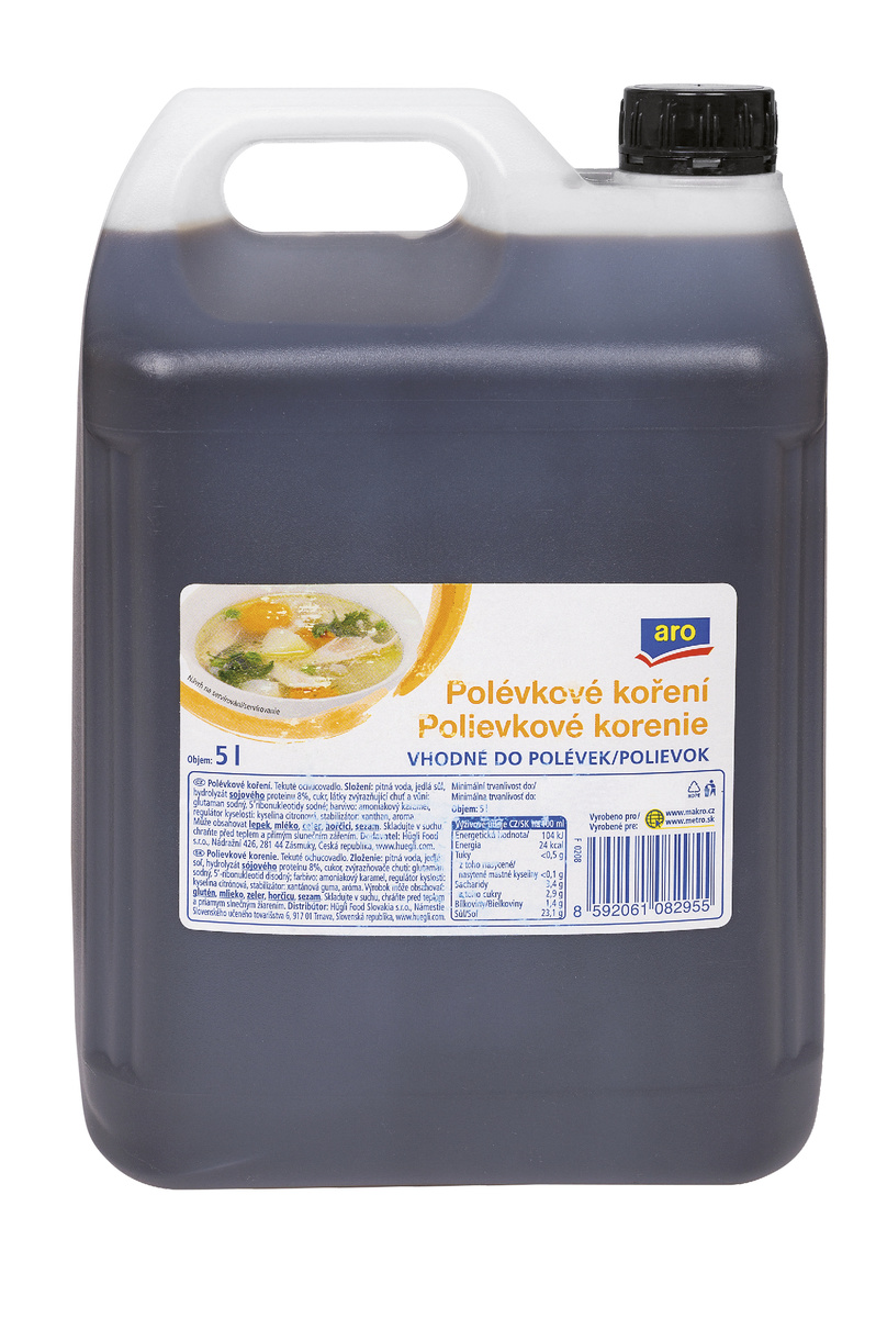 aro Tekuté korenie do polievky 5 l