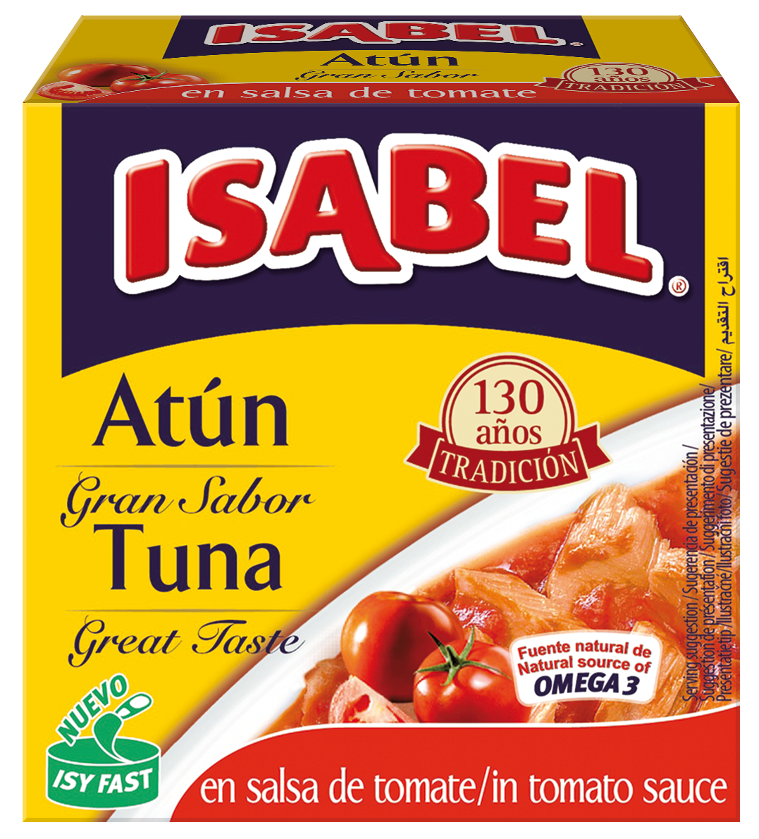 ISABEL Tuniak v rajčinovej omáčke 1x80 g