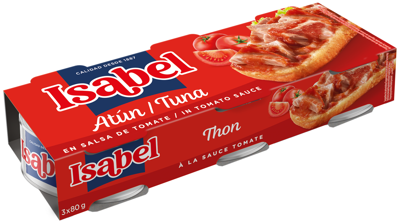 ISABEL Tuniak v rajčinovej omáčke 3 x 80 g