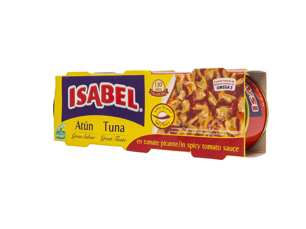 ISABEL Tuniak v pikantnej rajčinovej omáčke 3 x 80 g