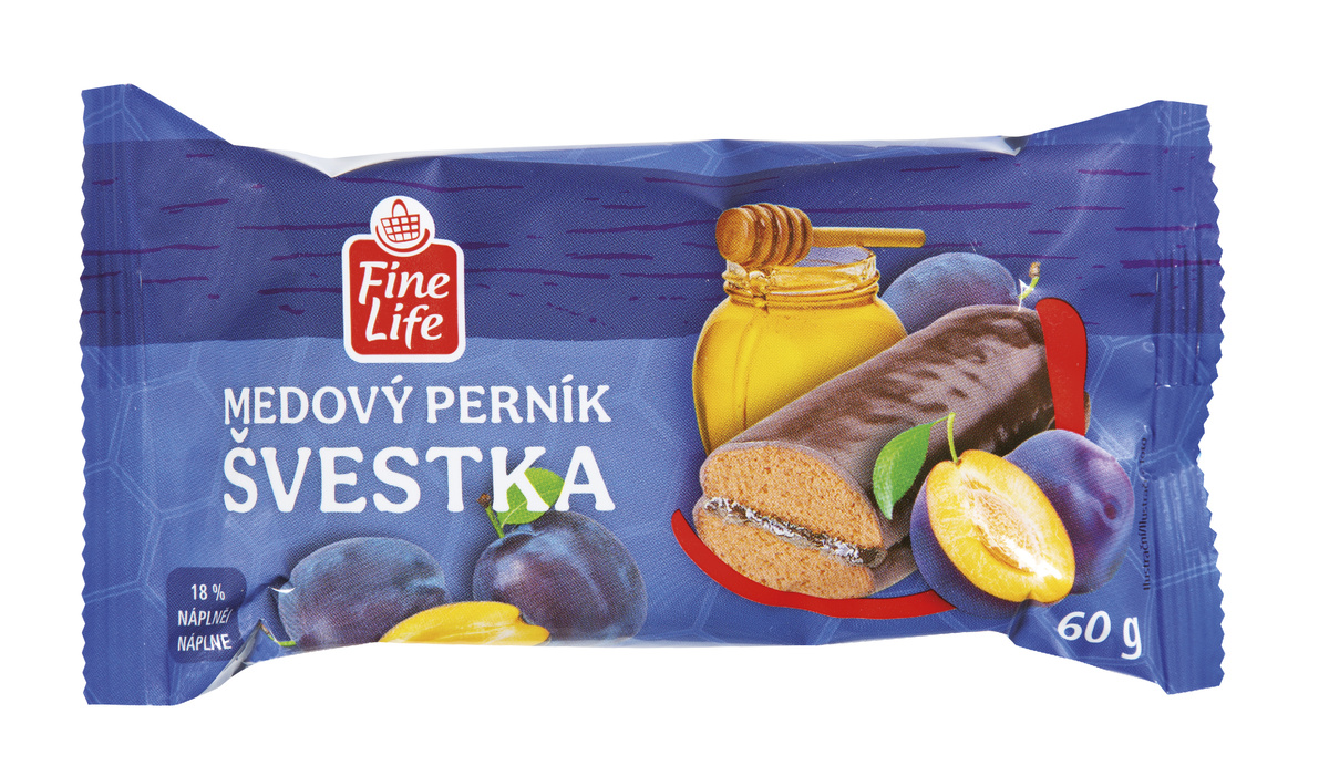 Fine Life Perník slivka 36 x 60 g