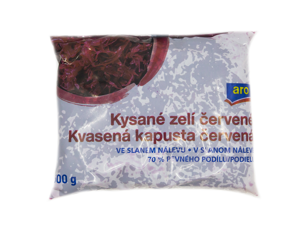 aro Kapusta kyslá červená SK chlad. 20 x 500 g