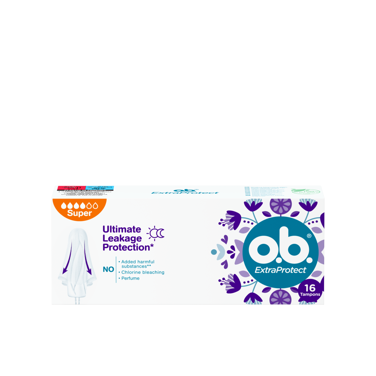 o.b. Extra Protect Super tampóny 16 ks
