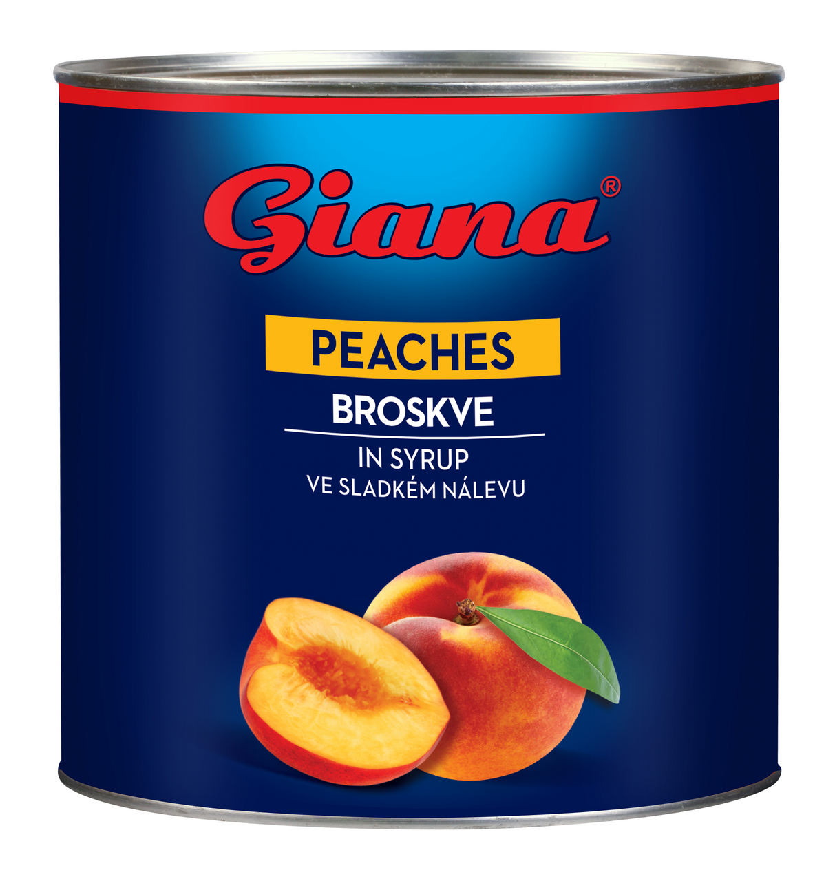 Giana Broskyne polené 2650 ml