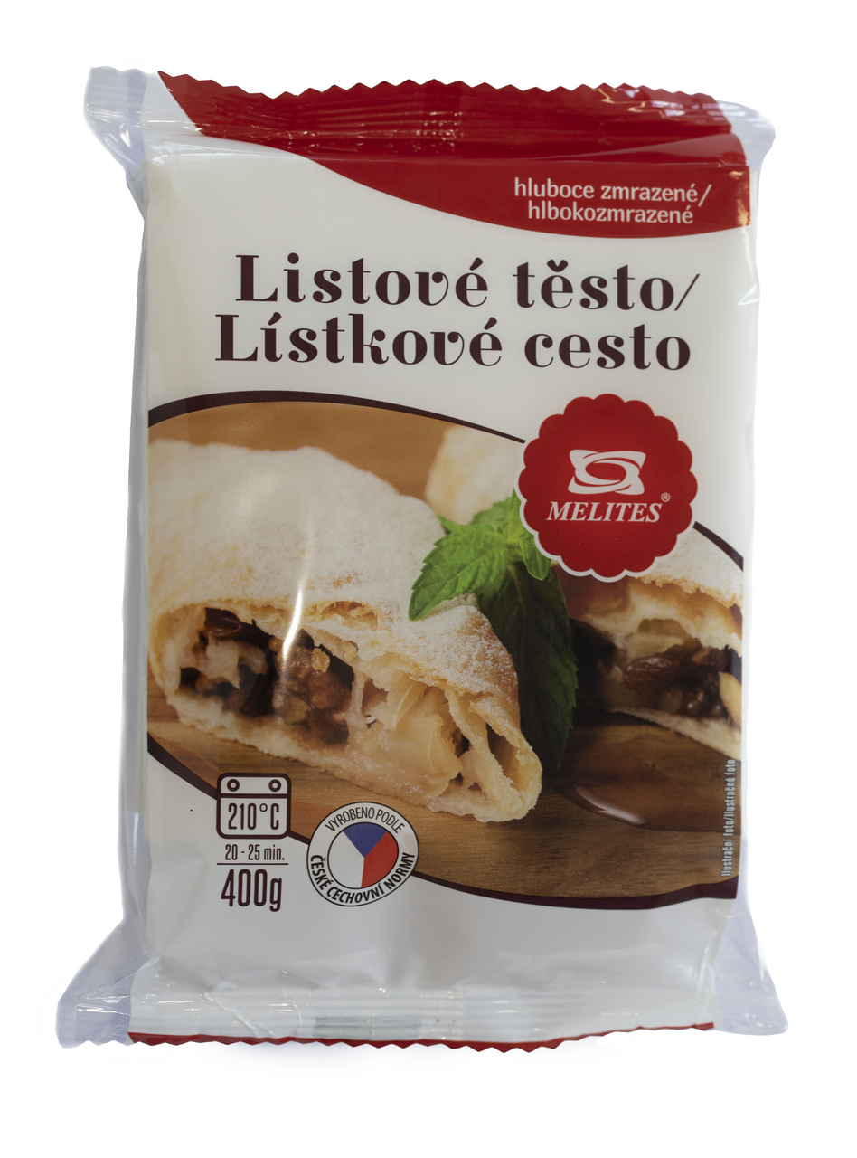MELITES Lístkové cesto mraz. 2 x 200 g