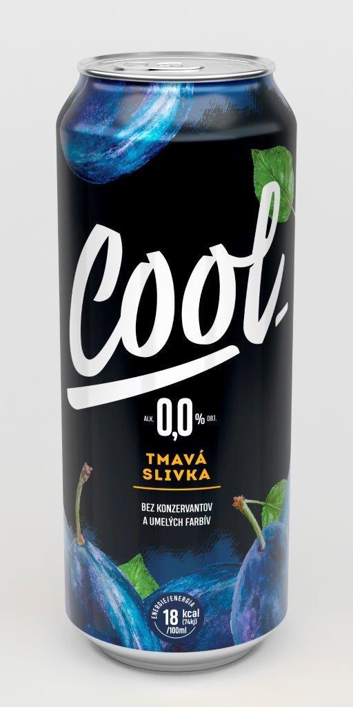 Staropramen Cool nealkoholické pivo s príchuťou tmavá slivka 4 x 500 ml vratná plechovka