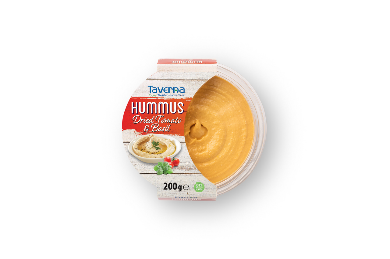 Taverna Hummus so sušenými paradajkami chlad. 200 g