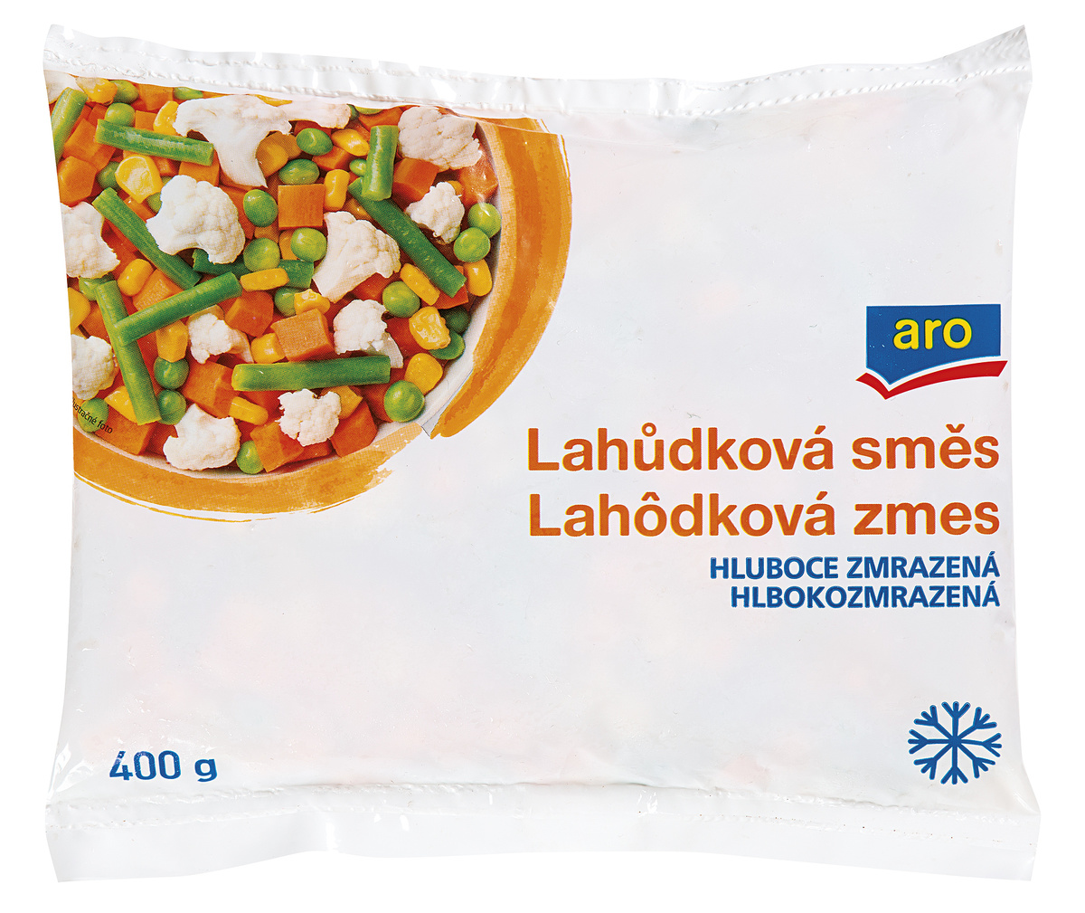 aro Lahôdková zmes mraz. 6 x 400 g