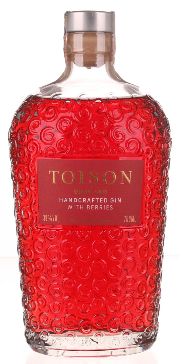 TOISON Ruby Red 38% gin 700 ml