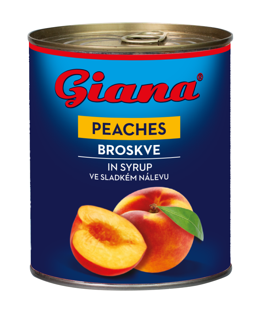 Giana Broskyne polené 6 x 850 ml