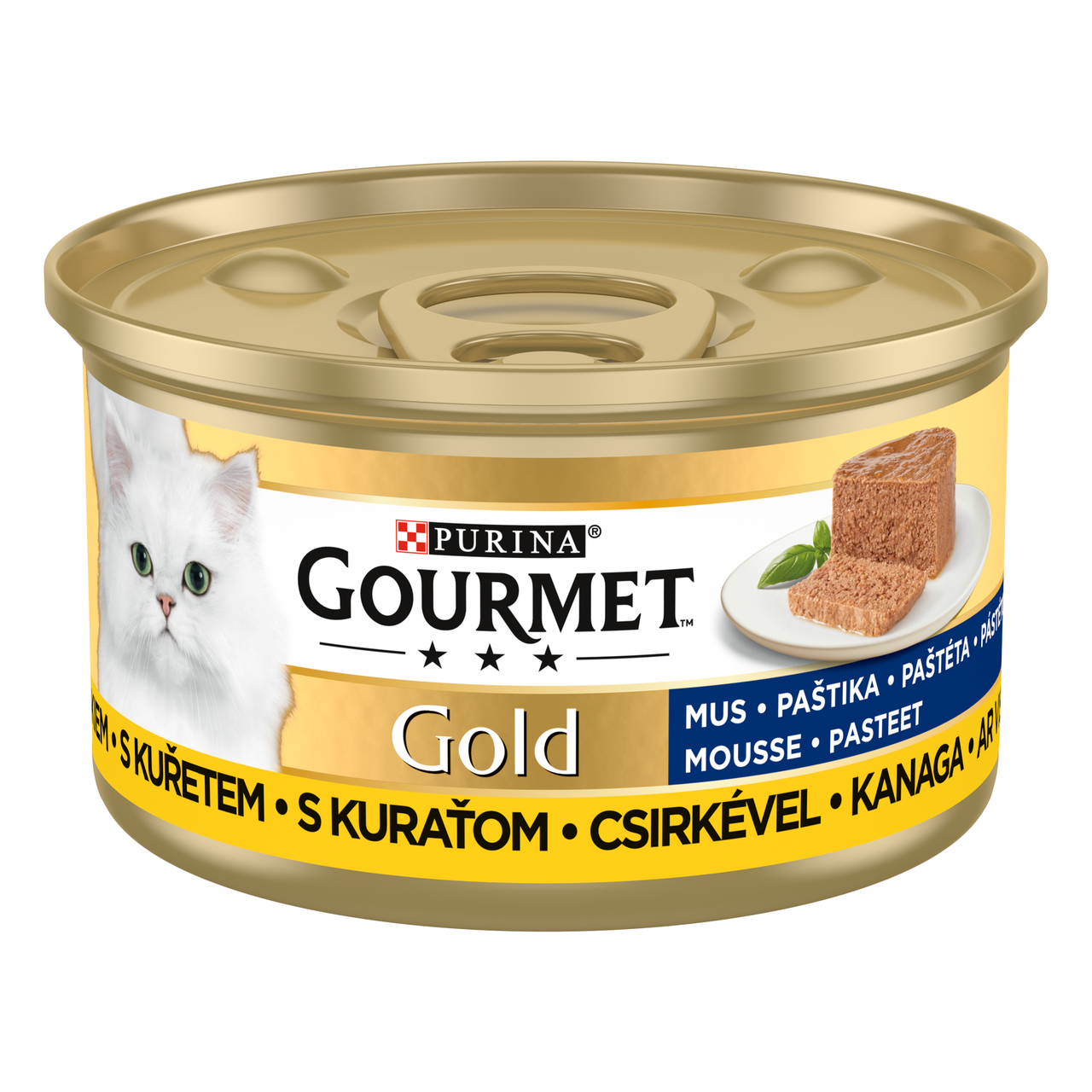 Purina Gourmet Gold paštéta kuracia 85 g
