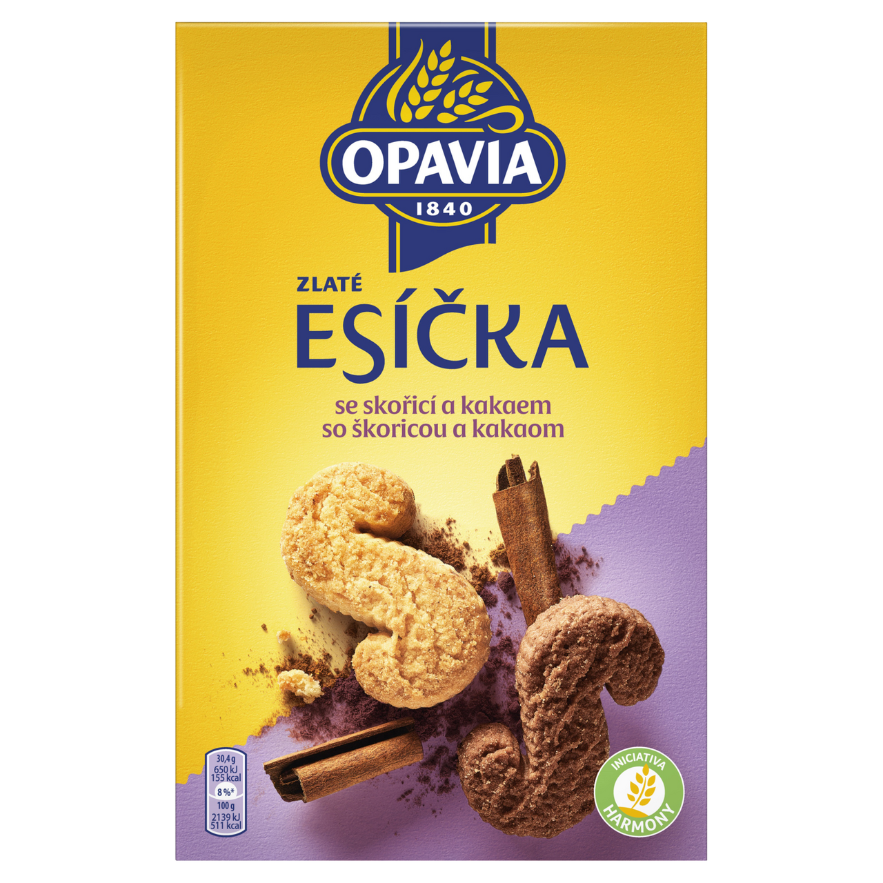OPAVIA ZLATÉ Esíčka 220 g