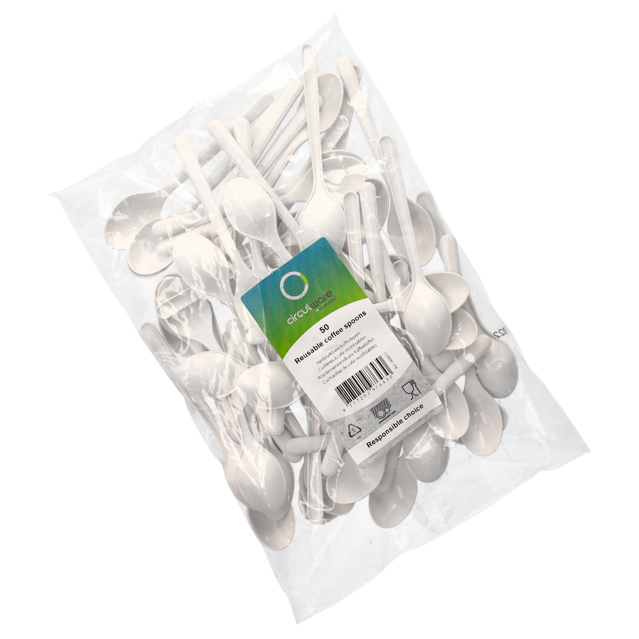 PAPSTAR Lyžička 13 cm polypropylén 50 ks