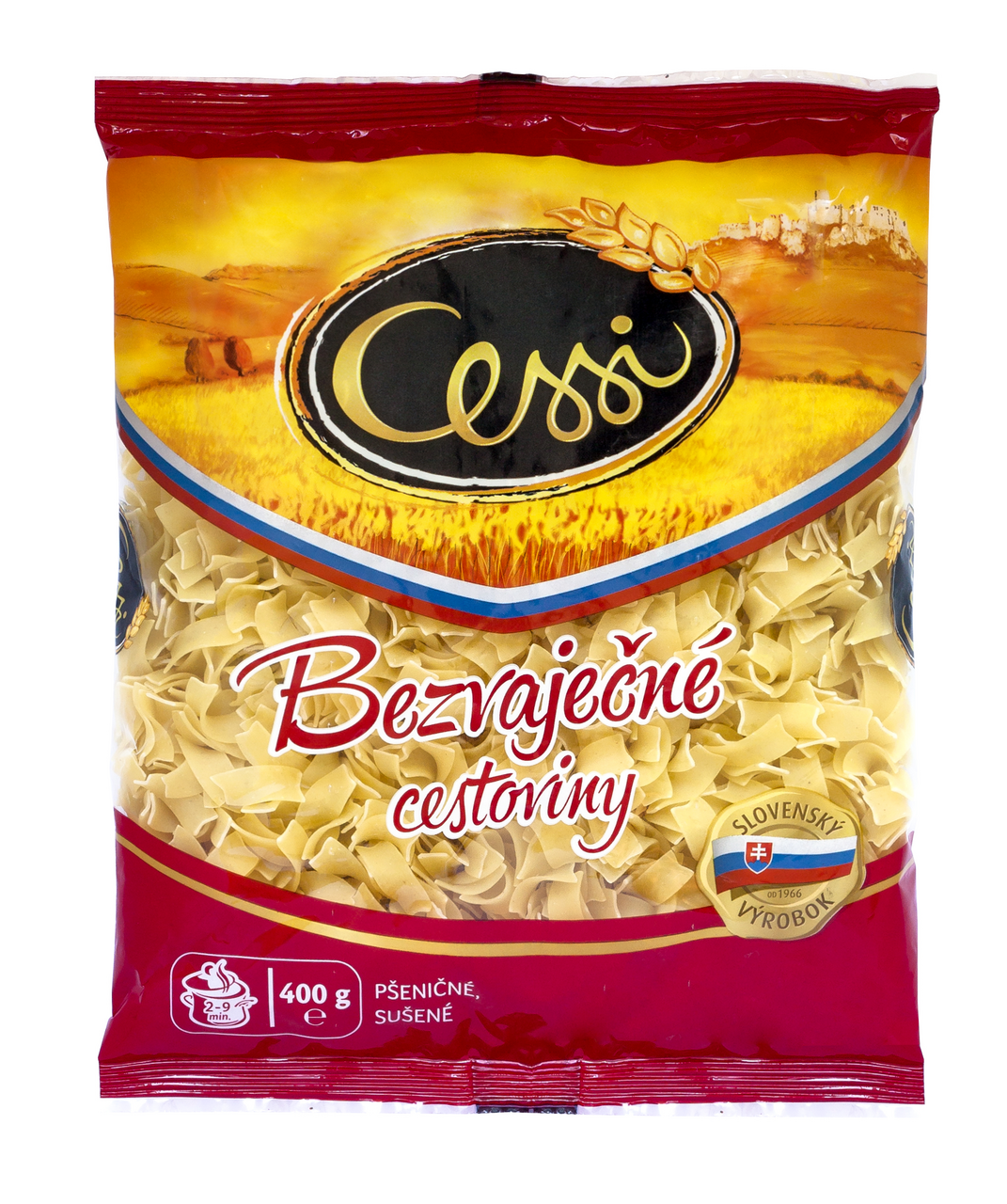 CESSI Rezance široké bezvaječné 6 x 400 g