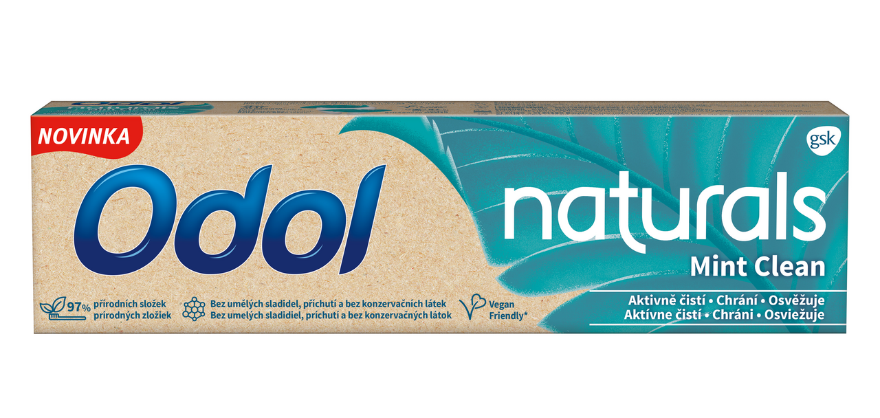 Odol Naturals Mint Clean zubná pasta 75 ml