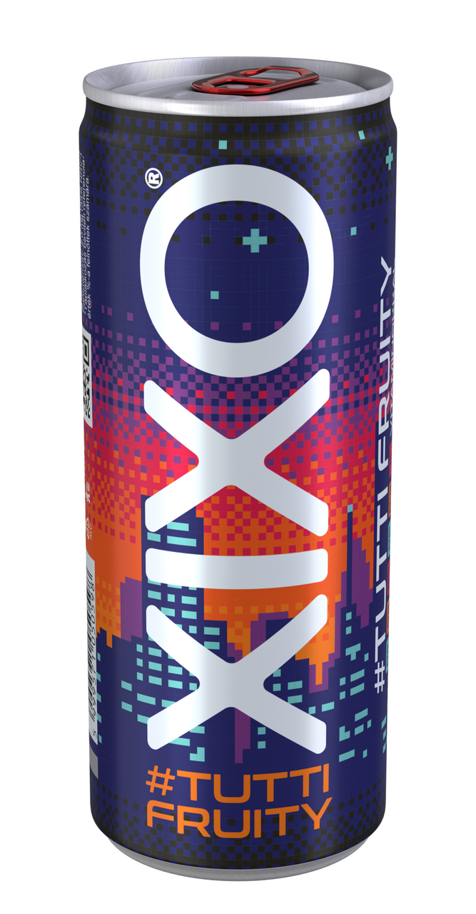 XIXO Tutti Fruity 24 x 250 ml vratná plechovka